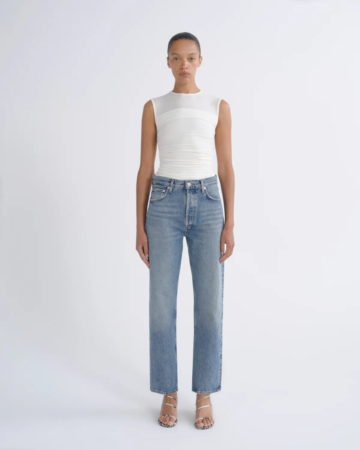Agolde 90s Pinch Waist High Rise Straight